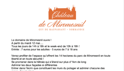 Aperçu du Communiqué de presse du 12/05/2020