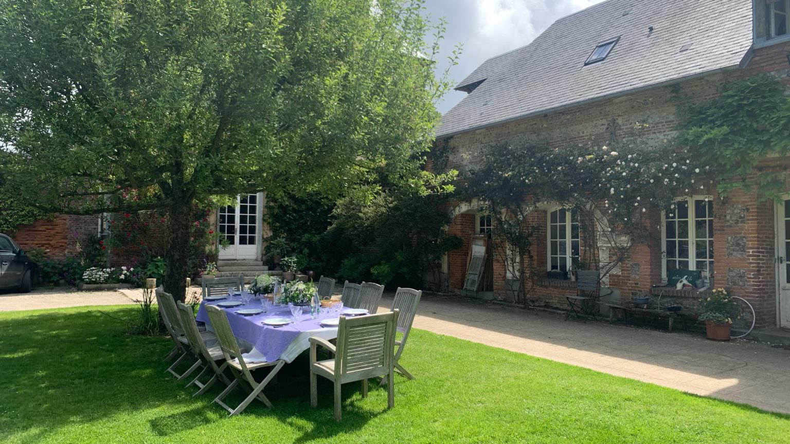Restauration au château de Miromesnil